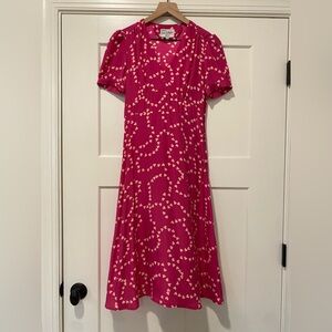 HVN Silk Paula Dress